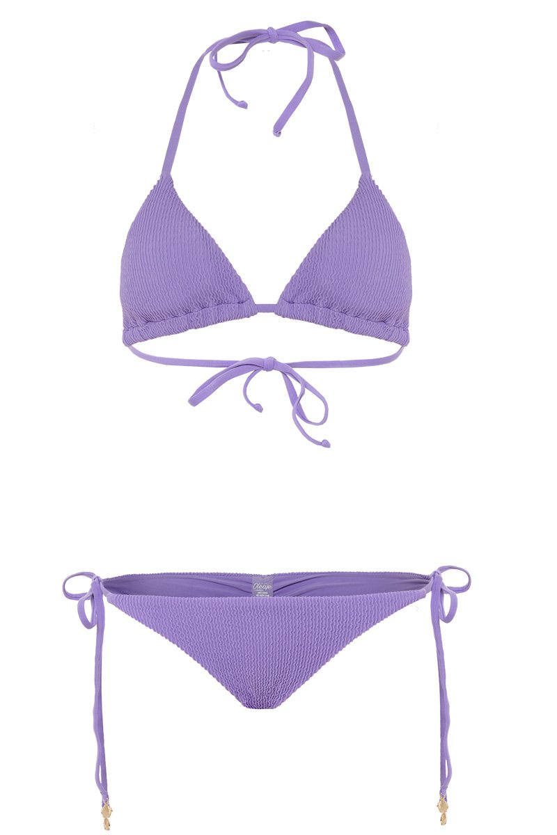 bikini bronceador arena tie lila
