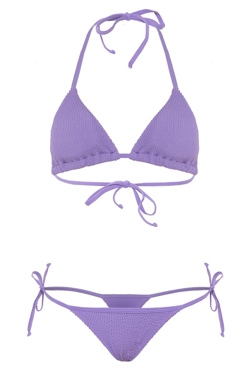 Arena Tie Lila Bikini Bronceador - Imagen 2