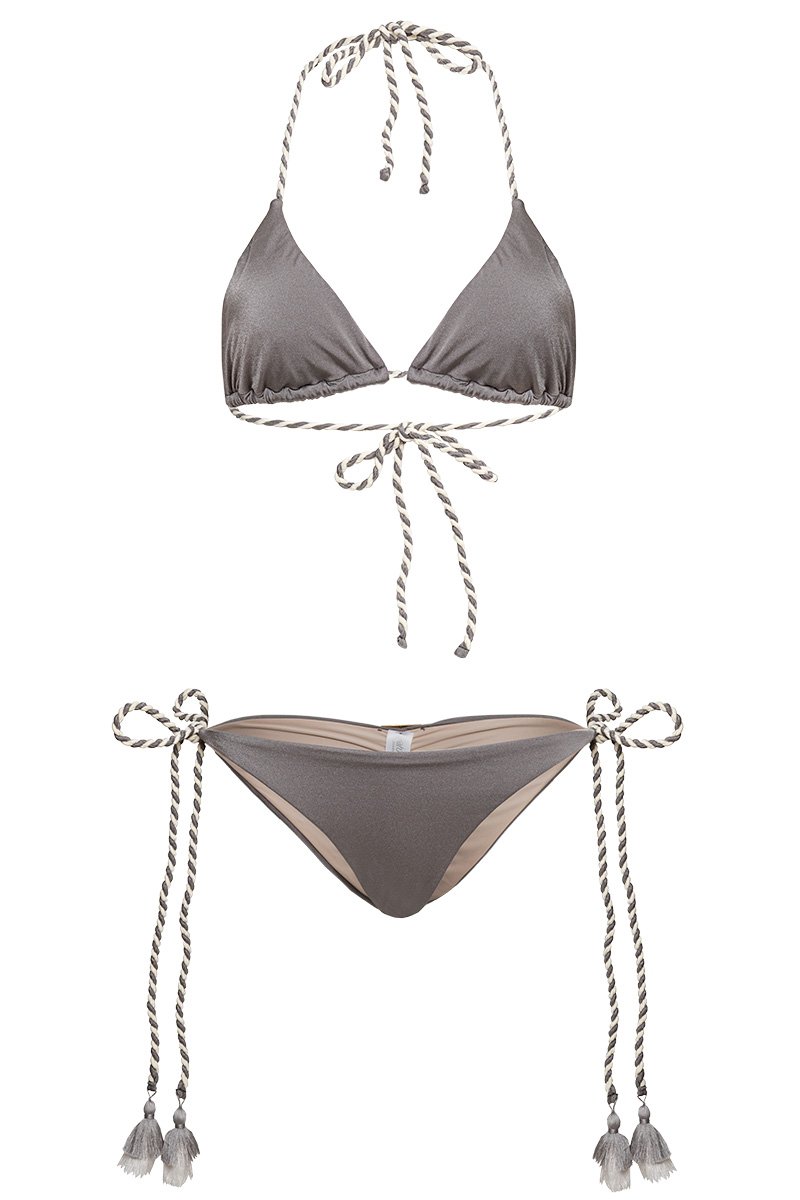 Bikini Bronceador Ava Gris