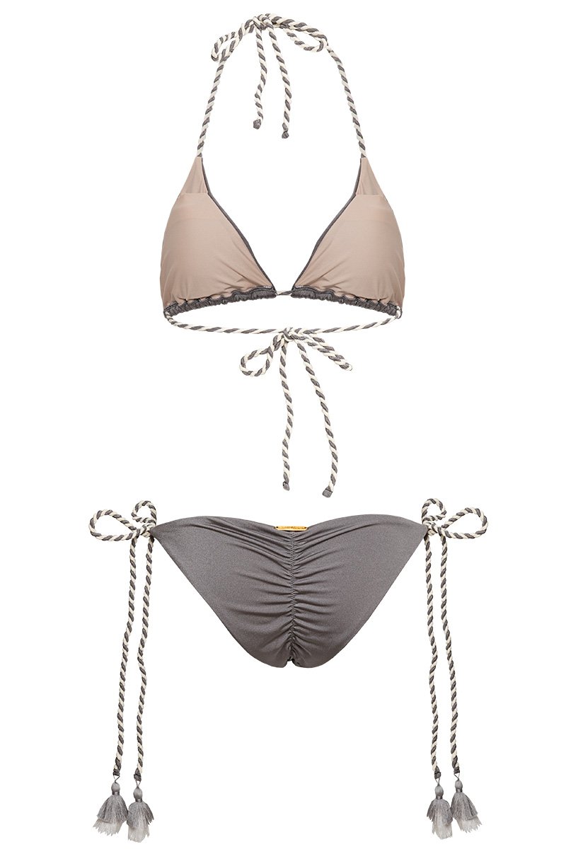 Bikini Bronceador Ava Gris