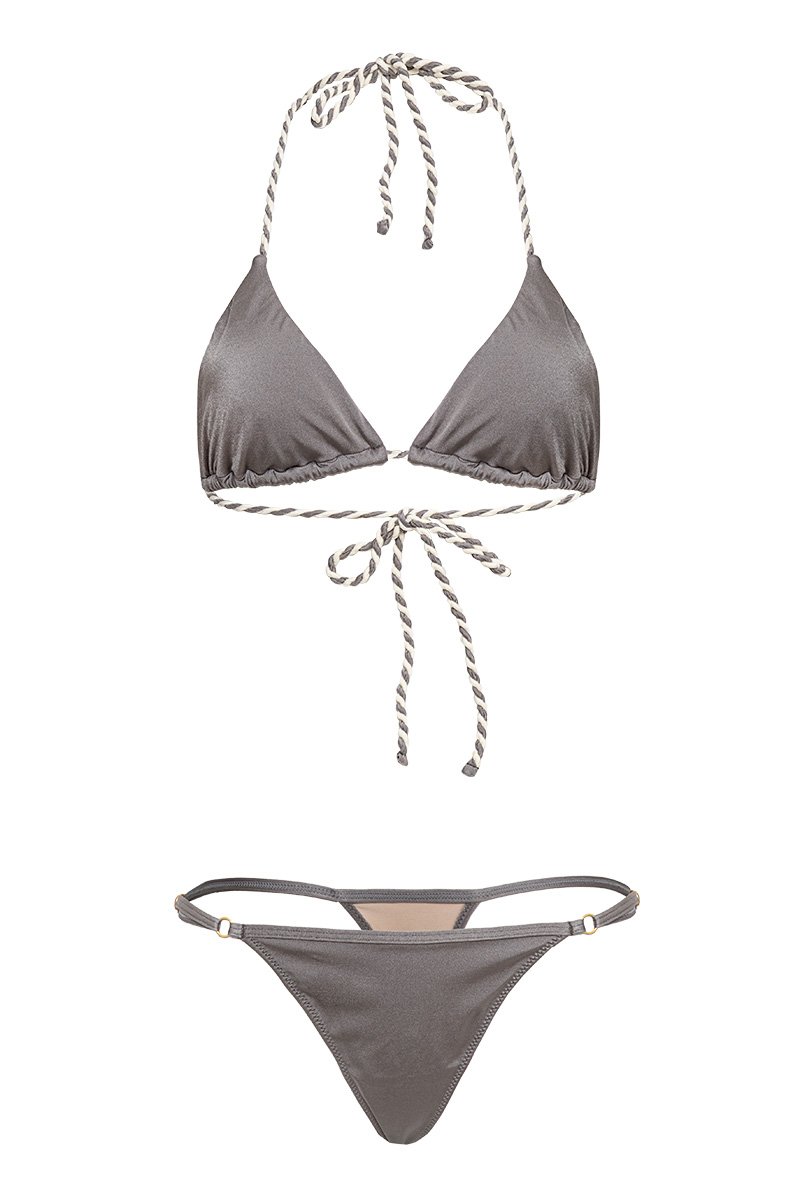 Bikini Bronceador Ava Gris