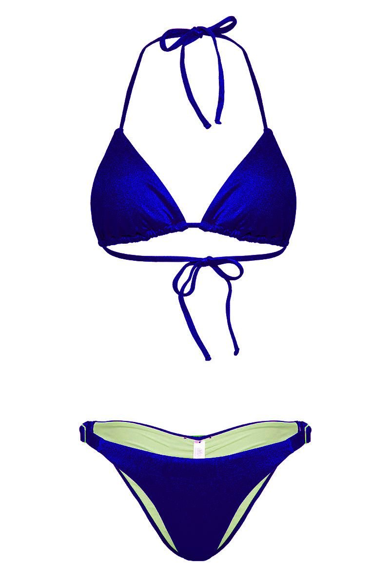 Bikini Bronceador Holly Azul