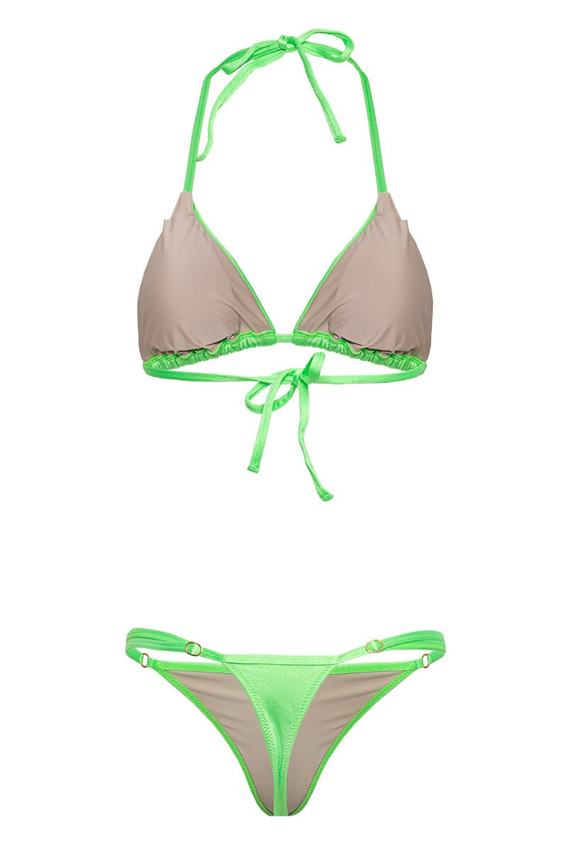 Bikini Bronceador Caro Verde