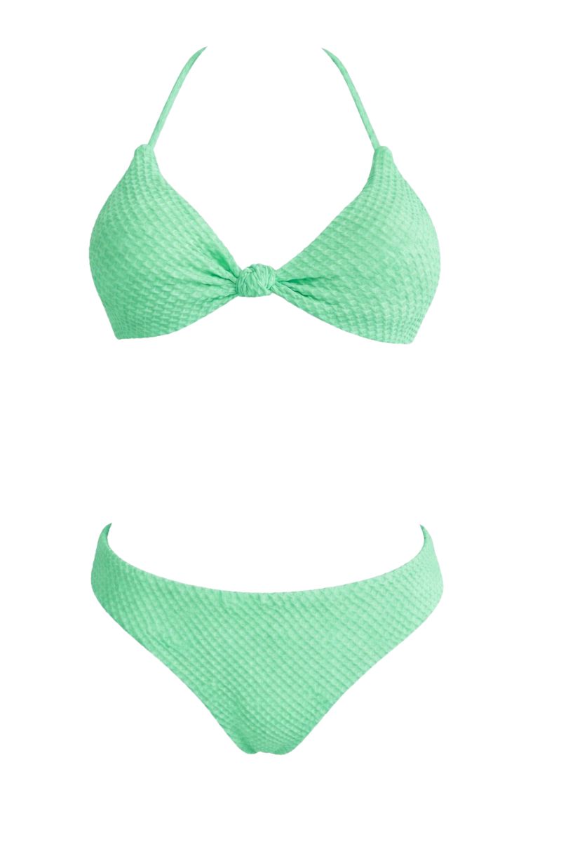 Mint Waffle Bikini Bronceador