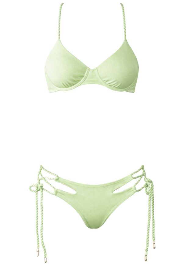 Adara Green Bikini Bronceador