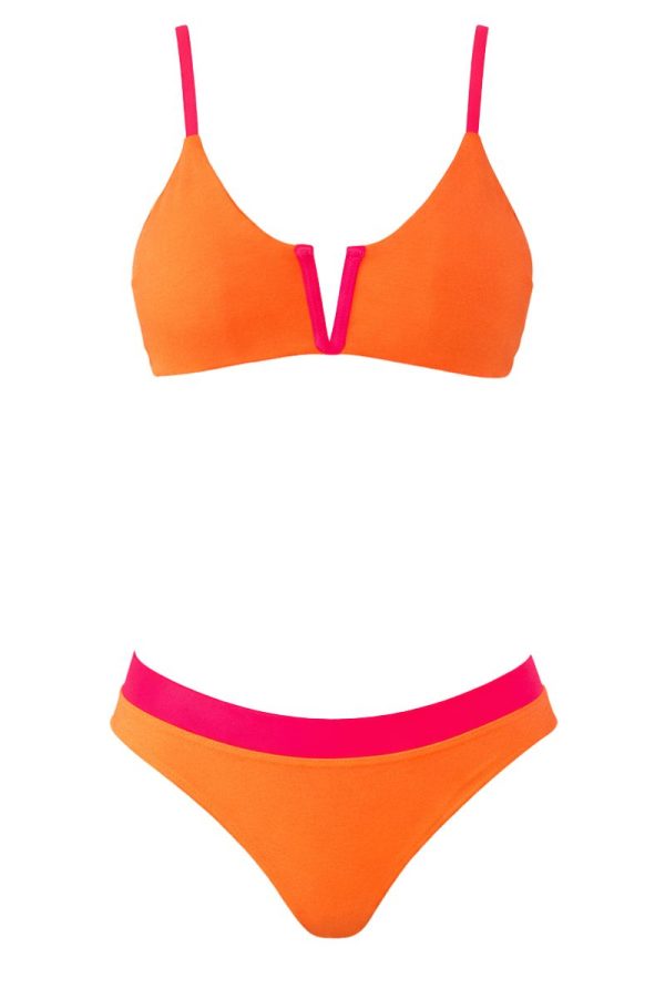 Alegría Naranja Bikini Bronceador
