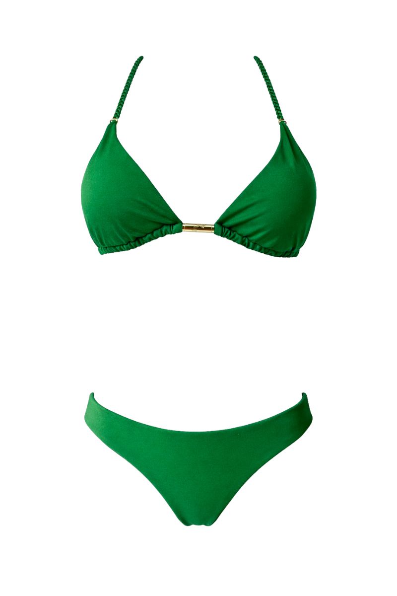 Verde Jade Bikini Bronceador