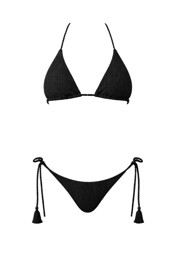 Negro Riviera Bikini Bronceador