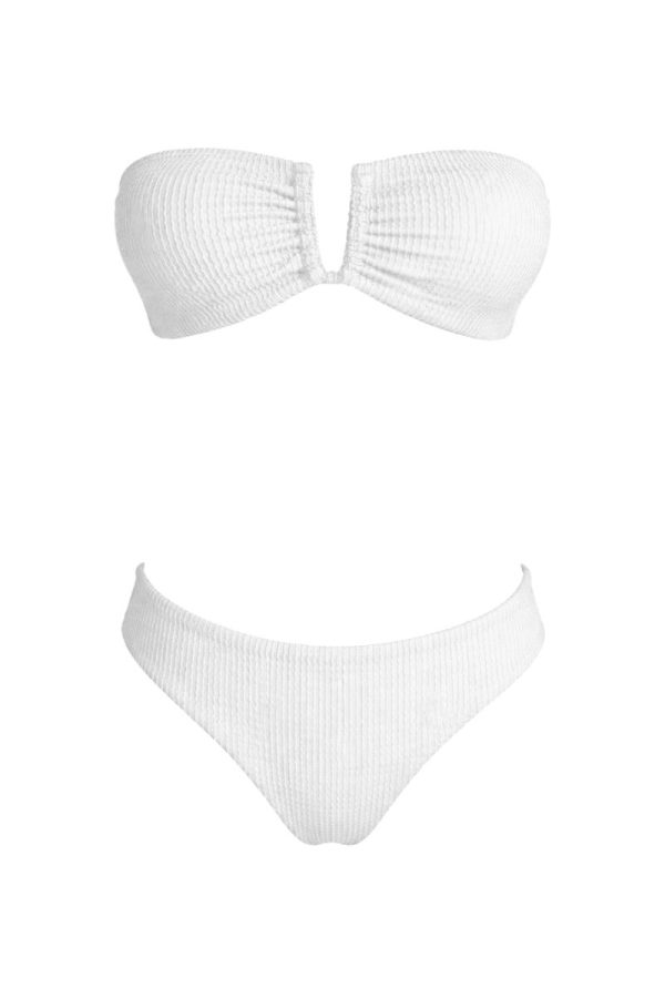 Blanco Elite Bikini Bronceador